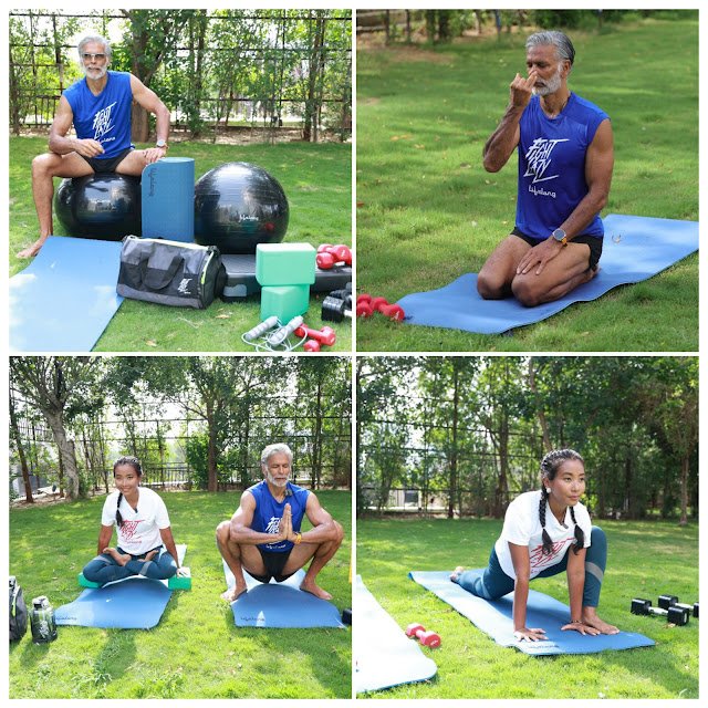Lifelong Celebrates World Yoga Day with Milind Soman & Ankita Konwar at an Exclusive Wellness Morning in Gurgaon